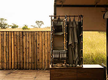 Singita Mara River Tented Camp: Die Garderobe Singita Mara River Tented Camp: Die Garderobe