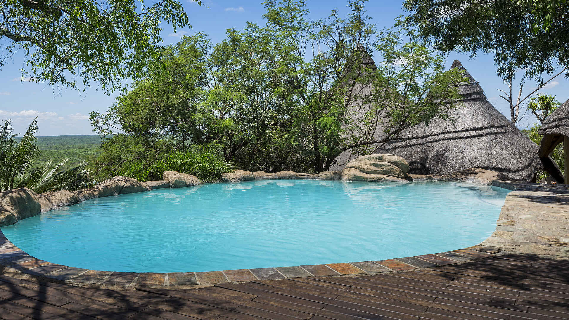 Ulusaba Rock Lodge: Outdoor Pool Ulusaba Rock Lodge: Outdoor Pool