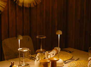 Wilderness Mokete Camp: Gedeckter Dinnertisch