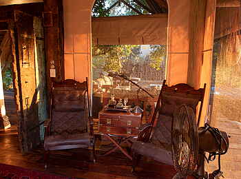 Selinda Camp: Inneneinrichtung