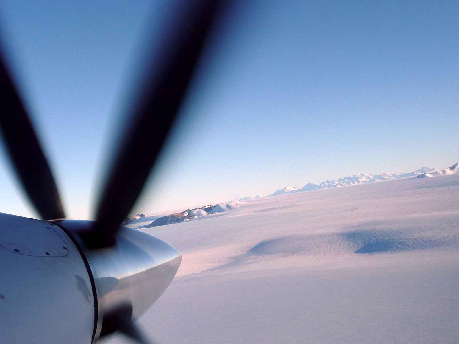 White Desert: Flug zum Südpol