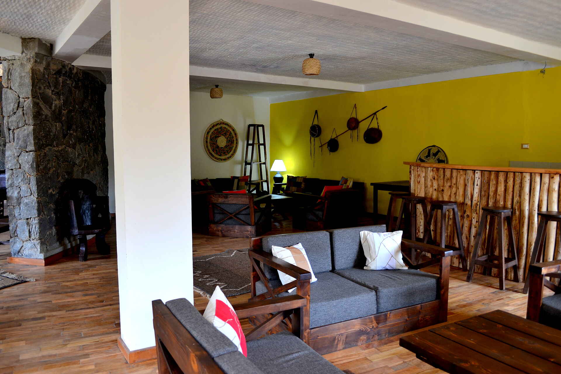 Bale Mountain Lodge: Bar