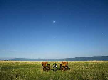 Maramboi Tented Camp: Nachtaufnahme Maramboi Tented Camp: Nachtaufnahme