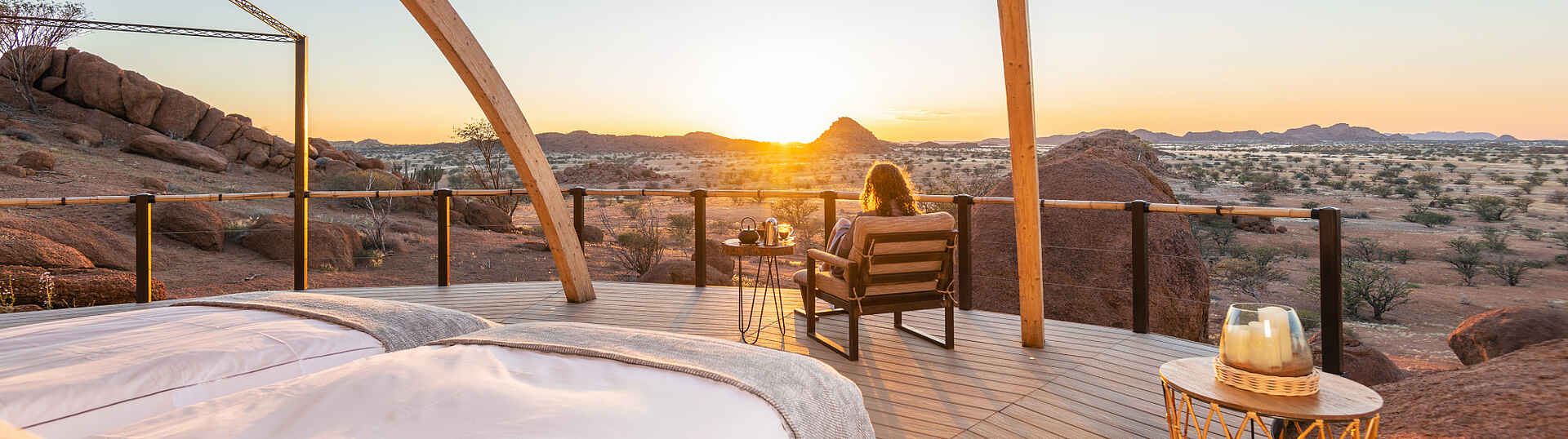 Onduli Ridge Camp: Aussicht vom Schlafzimmer Onduli Ridge Camp: Aussicht vom Schlafzimmer