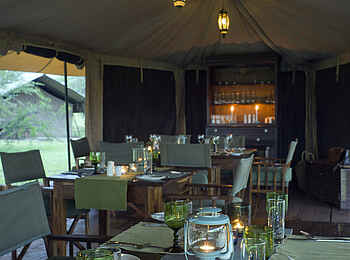 Ronjo Camp: Dinnerbeleuchtung