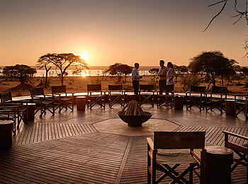 Sanctuary Swala: Blick von der Boma