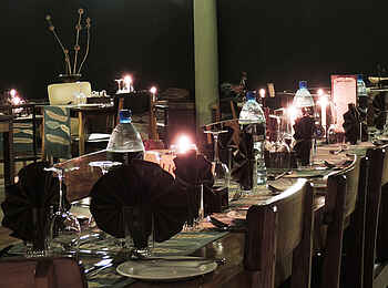 Tarangire Safari Lodge: Dinner Tarangire Safari Lodge: Dinner