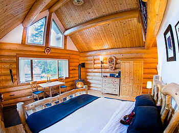 Tweedsmuir Park Lodge: Ausstattung der Chalets