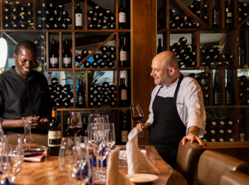 Nomad Beach Resort: Erlesene Weine im Weinkeller Nomad Beach Resort: Erlesene Weine im Weinkeller