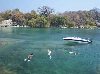 Pumulani Lodge: Schnorcheln