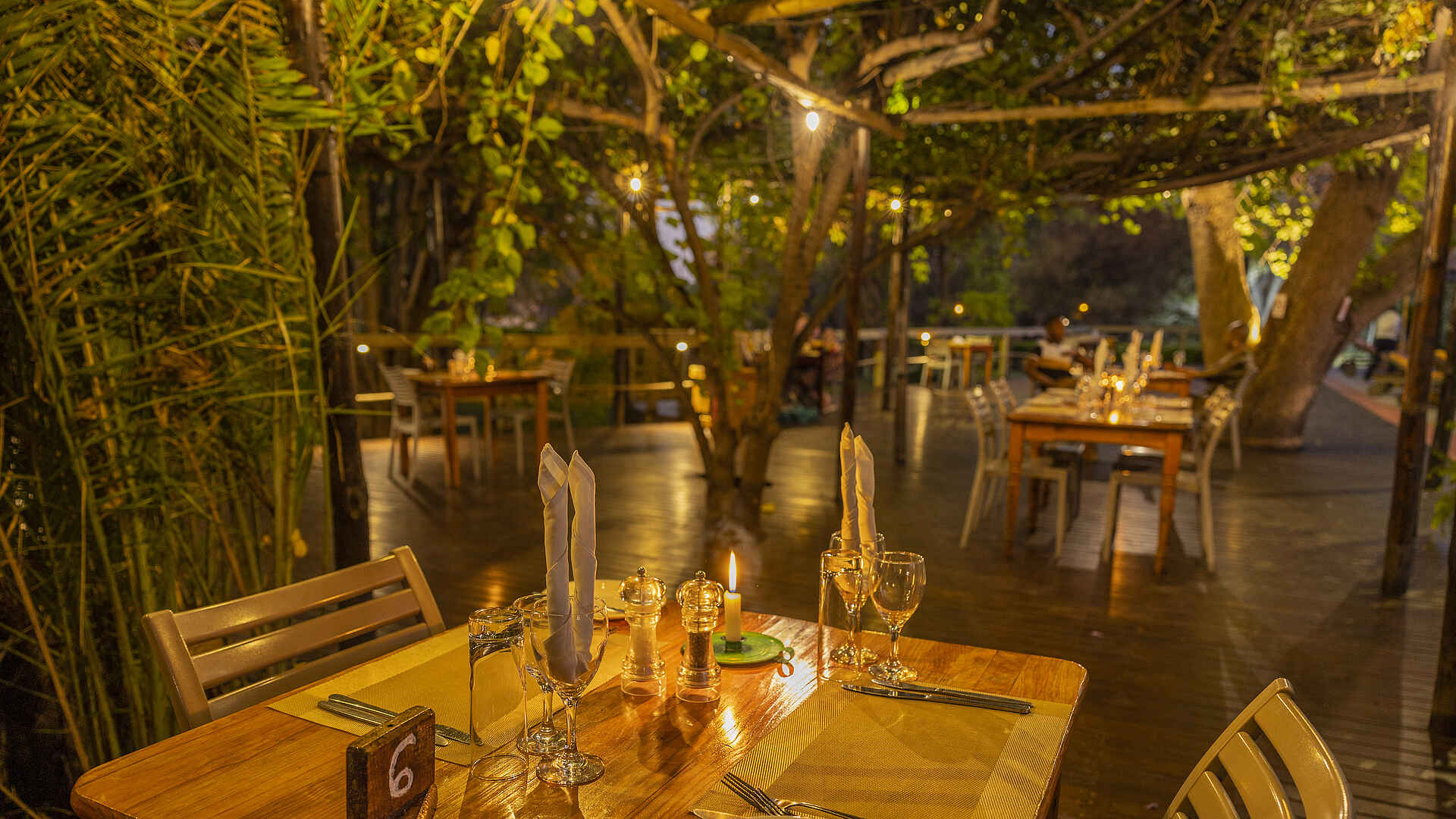 Sedia Riverside Hotel: Restaurantbereich Sedia Riverside Hotel: Restaurantbereich