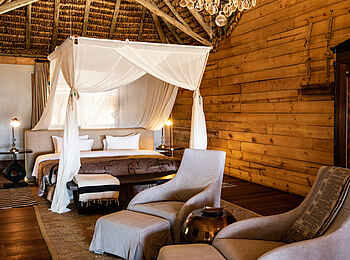 Segera Retreat: Das Schlafzimmer im Segera House