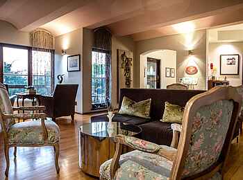 Teremok Marine Lodge and Spa: Die Lounge Teremok Marine Lodge and Spa: Die Lounge