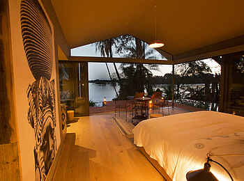 Thorntree River Lodge: Doppelbett Thorntree River Lodge: Doppelbett