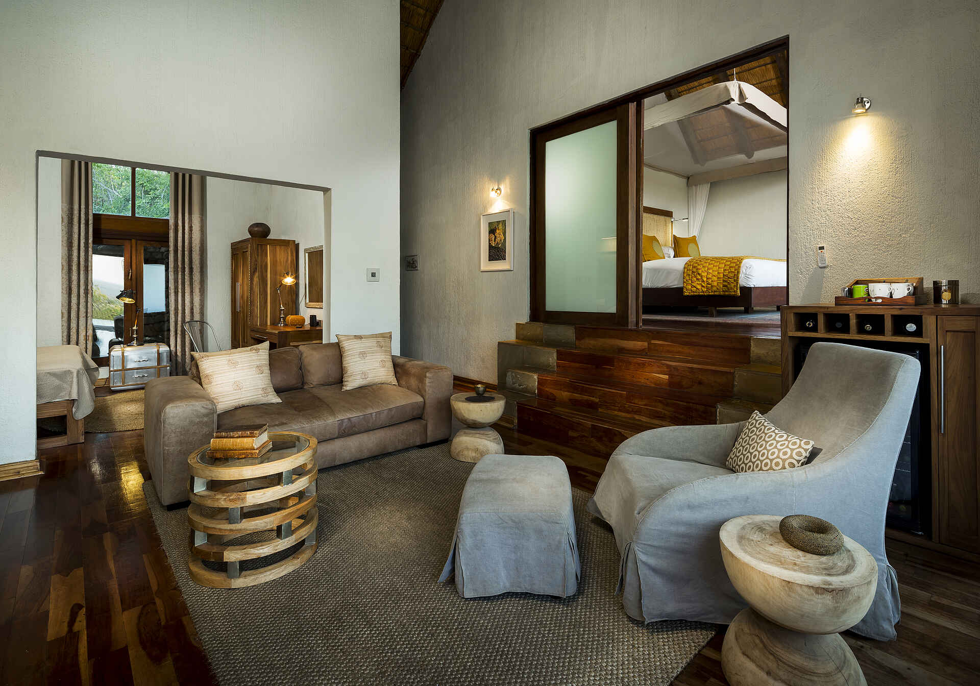 lounge, makwela suite, sabi sand rame reserve, ulusaba rock lodge, virgin limited edition, afrikarma, afrikarma safaris, afrikarma safaris - wildnis. hautnah., afrikarma.de
