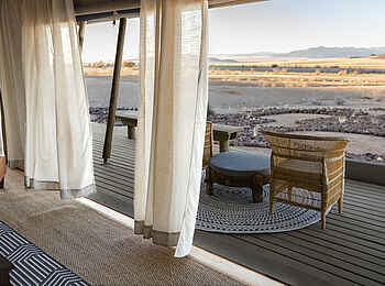 Wolwedans Boulders Camp: Ausblick