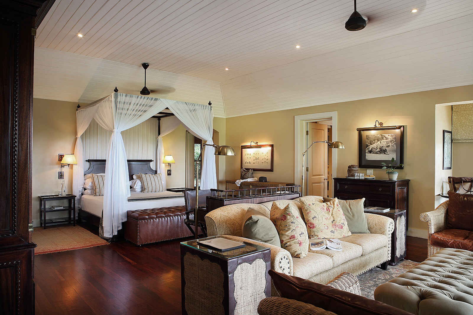 MalaMala Rattrays Camp: Gästevilla von Innen MalaMala Rattrays Camp: Gästevilla von Innen