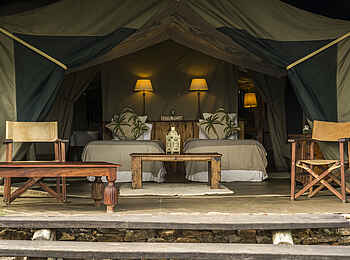 Richards River Camp: Gästezelt Richards River Camp: Gästezelt