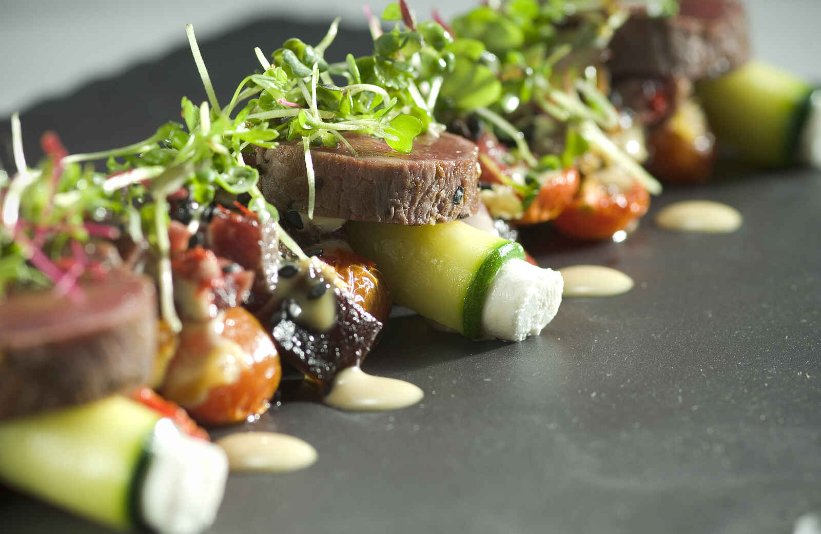 Cape Grace Hotel: Springbok tataki and tartar Cape Grace Hotel: Springbok tataki and tartar