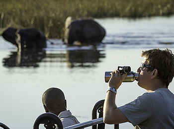 Duma Tau Camp: Boots-Safari