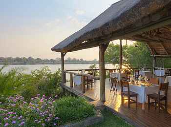 Ila Safari Lodge: Das Restaurant