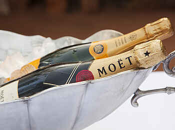 Molori Safari Lodge: Champagner