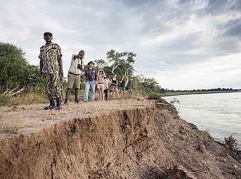 Shawa Luangwa Camp: Zu Fuss unterwegs