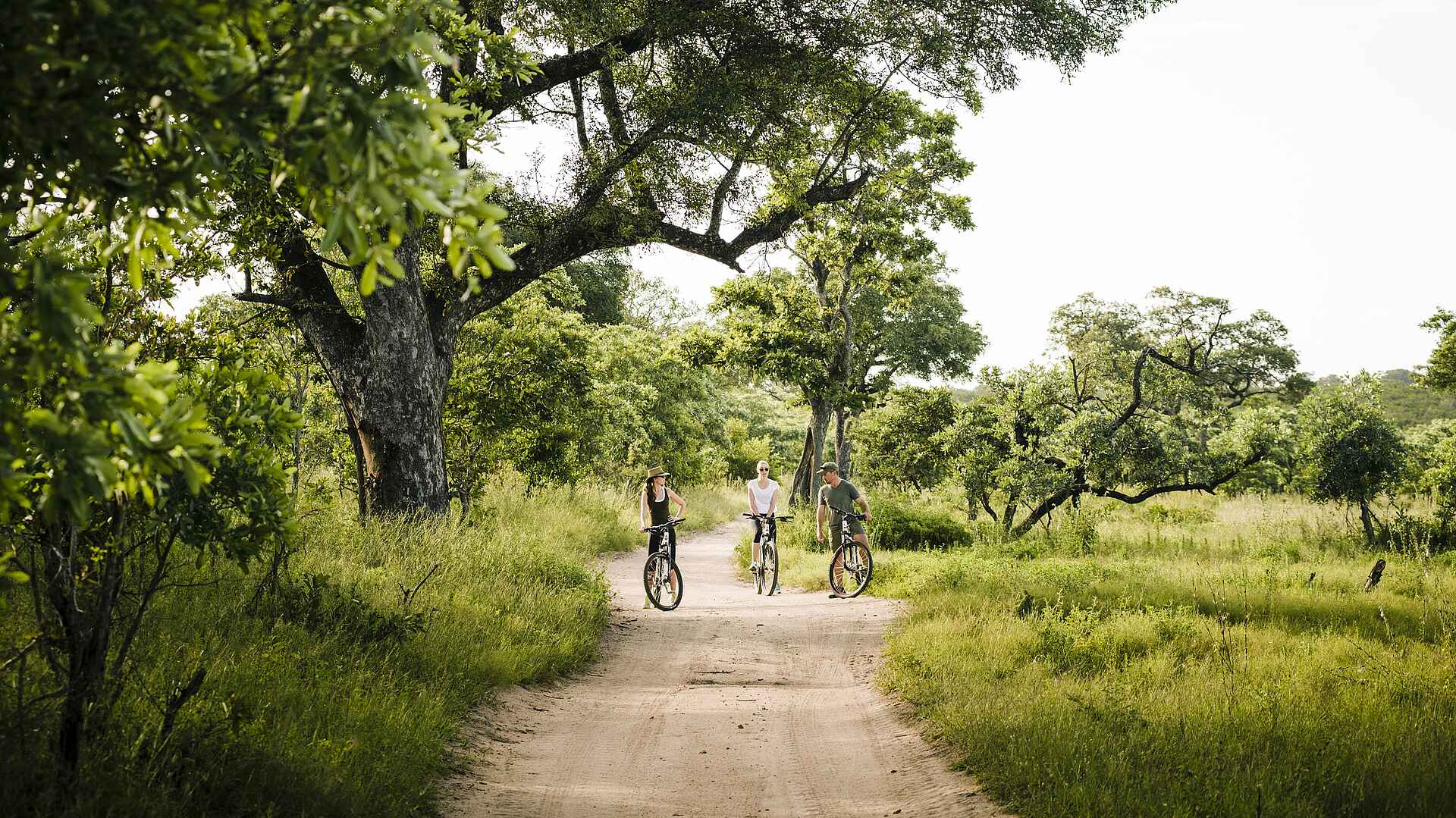 Singita Boulders Lodge: Radtour