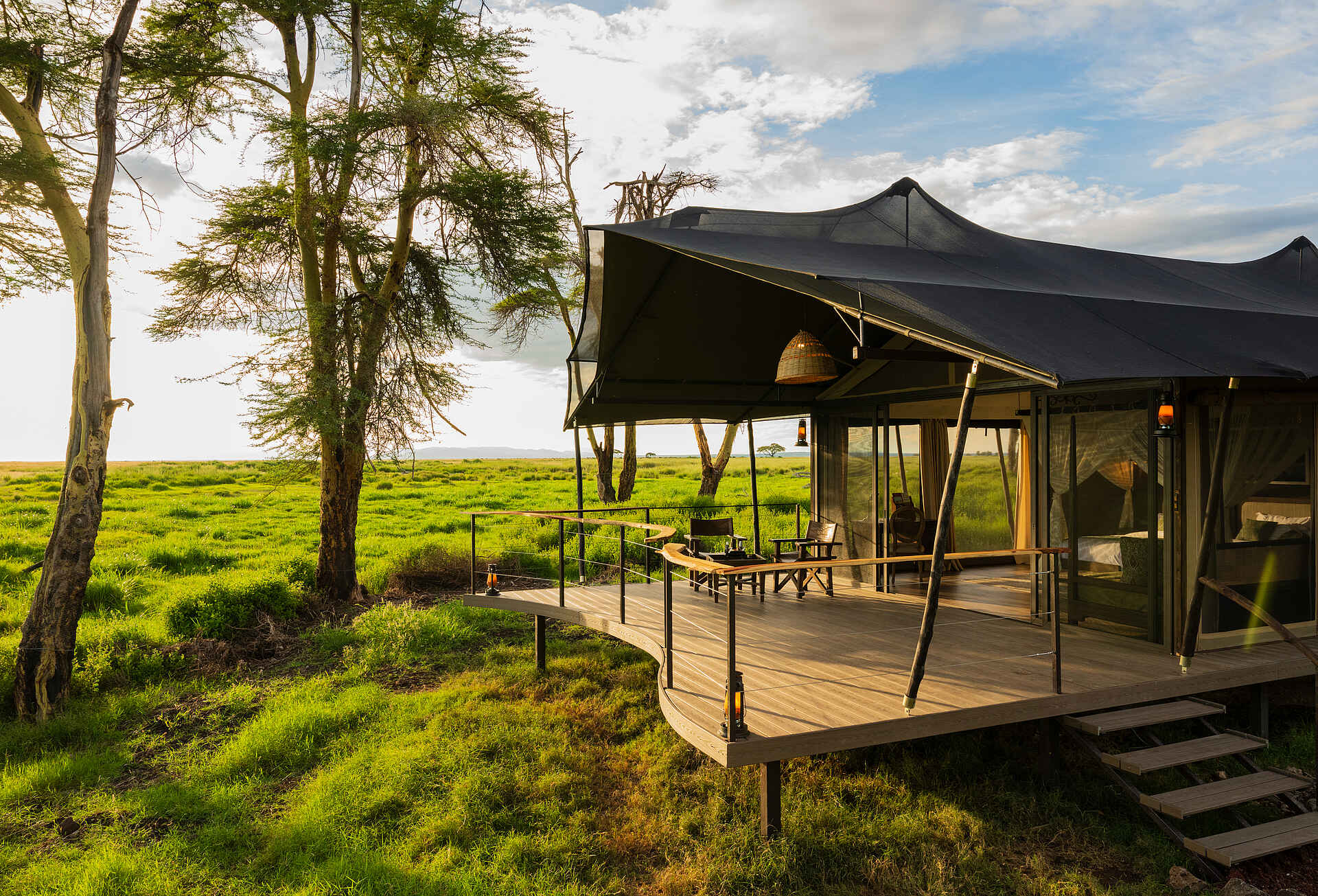 Soroi Amboseli Camp: Aussenansicht Zeltsuite Soroi Amboseli Camp: Aussenansicht Zeltsuite