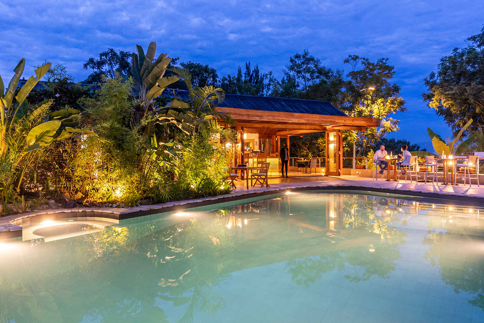 The Retreat Hotel: Der Salzwasser Pool The Retreat Hotel: Der Salzwasser Pool