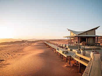 Wolwedans Desert Lodge: Blick in die Weite Wolwedans Desert Lodge: Blick in die Weite