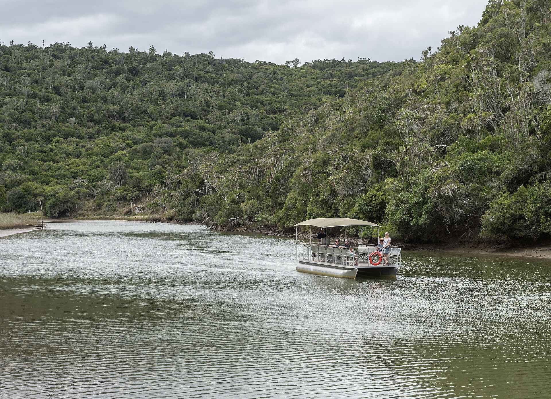 Kariega River Lodge: Fluss-Safari