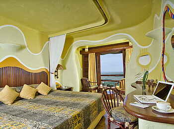 Mara Serena Safari Lodge: Ein Standardzimmer mit Kingsize Bett Mara Serena Safari Lodge: Ein Standardzimmer mit Kingsize Bett