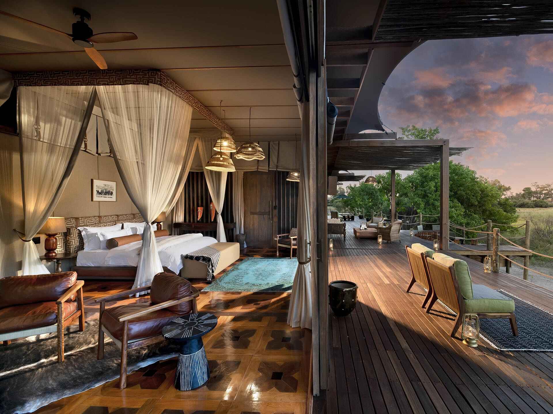 Atzaro Okavango: Weitläufige Villa