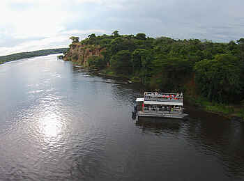 Baker's Lodge: Blick auf den Nil Baker's Lodge: Blick auf den Nil