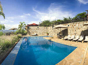 Bashay Rift Lodge: Swimming Pool mit Blick Bashay Rift Lodge: Swimming Pool mit Blick