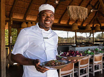 Chitabe Lediba Camp: Immer ein Lächeln