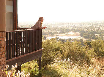 GocheGanas: Aussicht von den Chalets