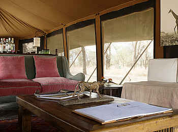 Kusini Serengeti Camp: Lounge