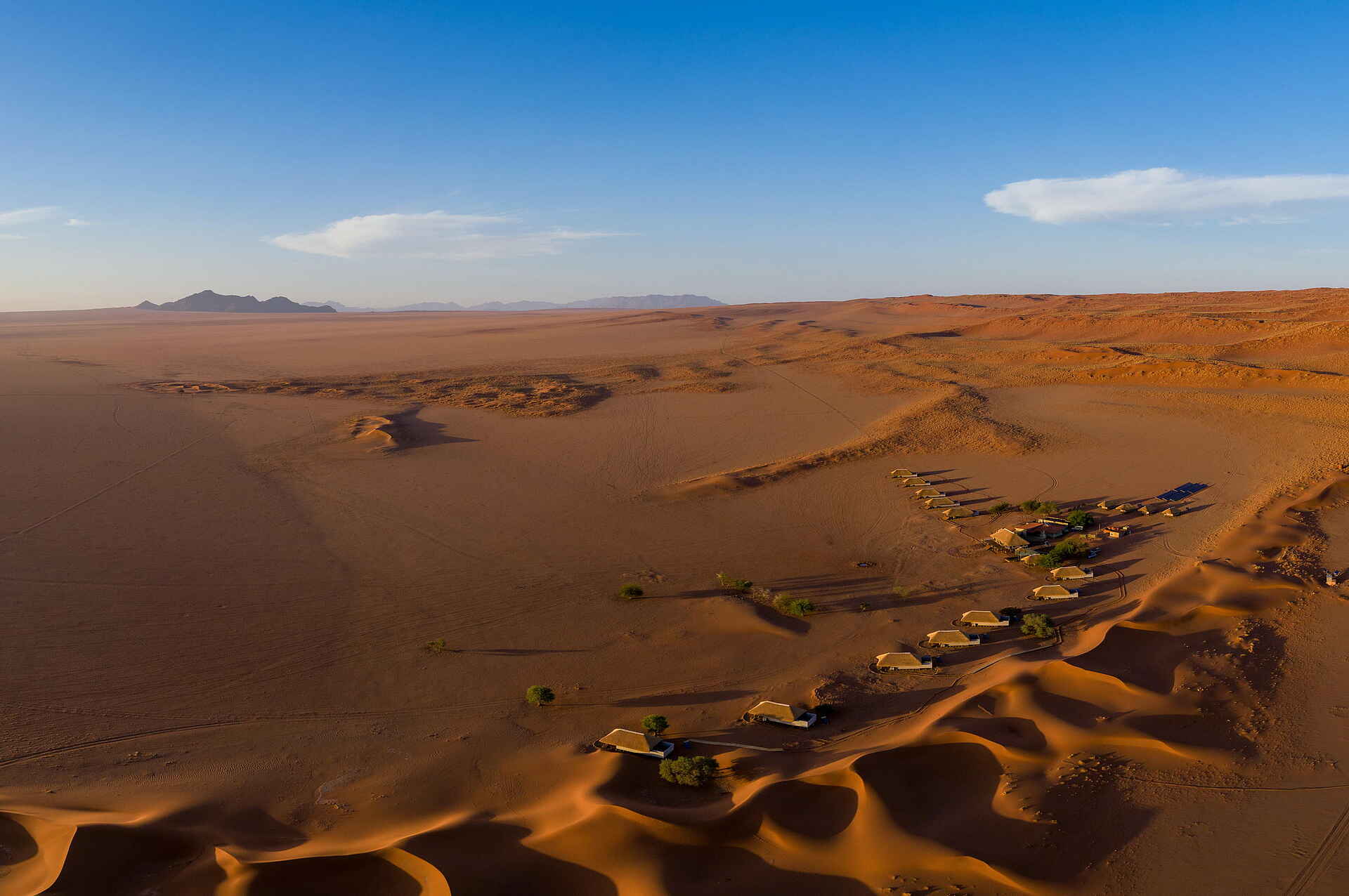 Kwessi Dunes Lodge: Aus der Vogelperspektive