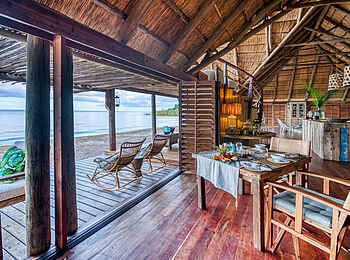 Mbali Mbali Mahale Lodge: Blick von der Terrasse