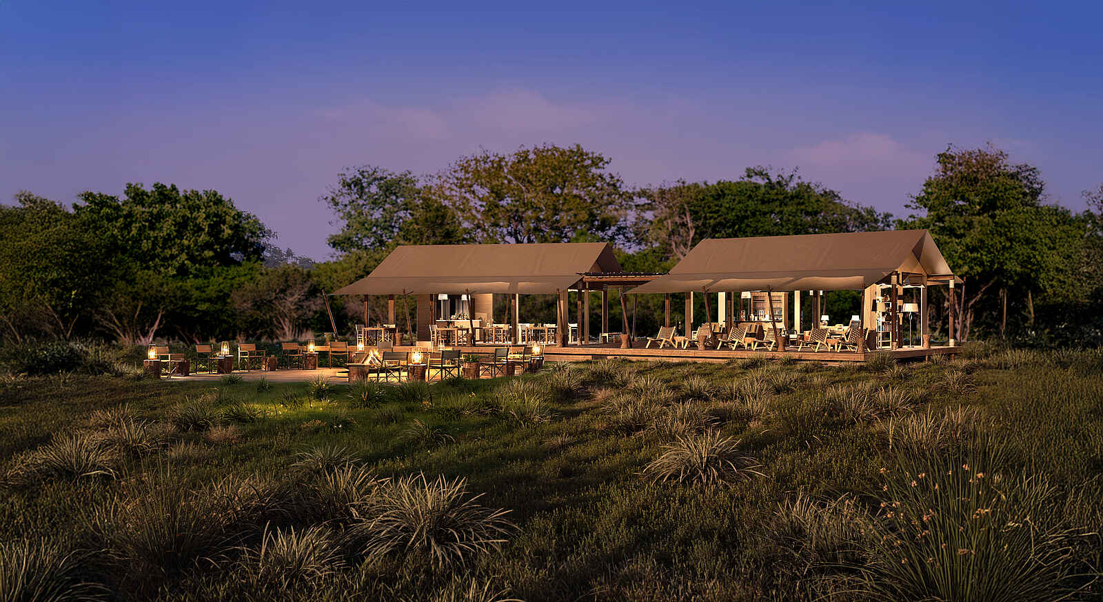 Nkasa Linyanti: Der Zentralbereich Nkasa Linyanti: Der Zentralbereich