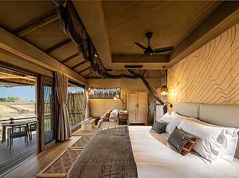 Puku Ridge Camp: Gemütliches Doppelbett Puku Ridge Camp: Gemütliches Doppelbett