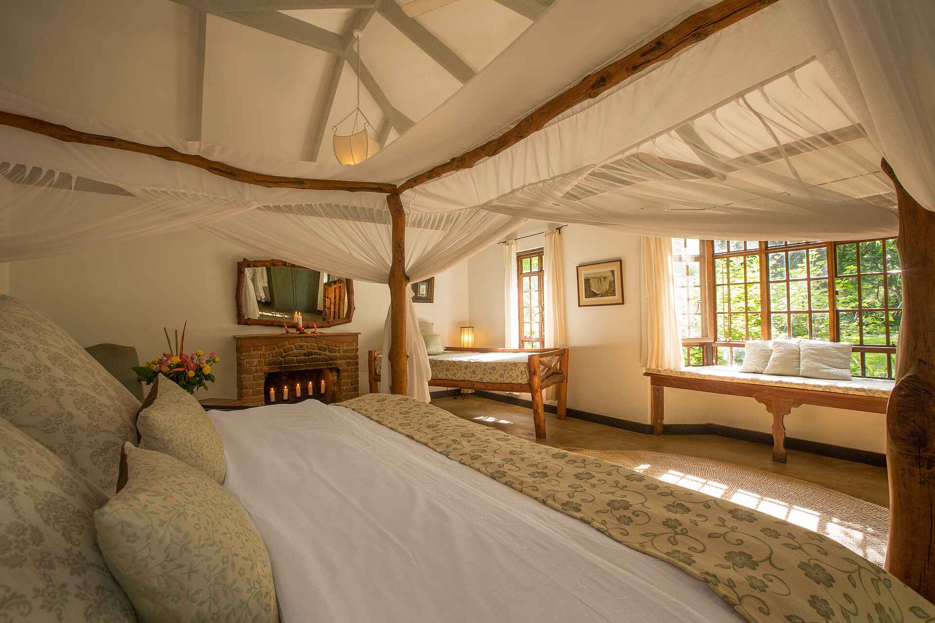 Arusha, Arusha Nationalpark, Rivertrees, Rivertrees Country Inn, Ambient, Design, Einrichtung, Interior, River Cottage, Zimmer, Afrikarma, Afrikarma Safaris, Afrikarma Safaris - Wildnis. Hautnah., afrikarma.de