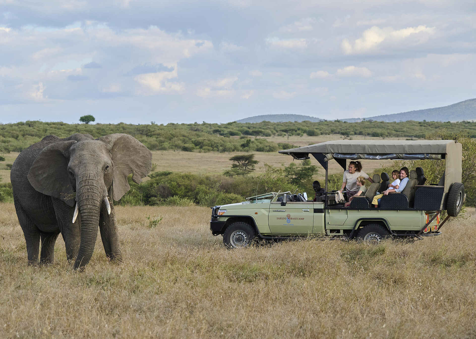Saruni Leopard Hill: Elefant