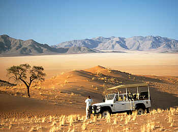 Wolwedans Dune Camp: Geländefahrzeug Wolwedans Dune Camp: Geländefahrzeug