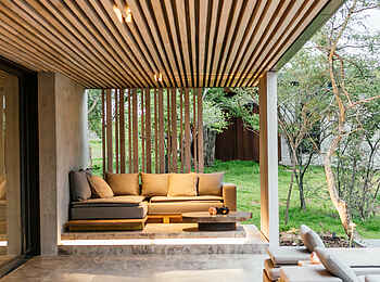 Cheetah Plains Karula House: Die Outdoor Lounge Cheetah Plains Karula House: Die Outdoor Lounge