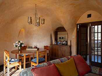 Borana Lodge: Das Wohnzimmer im Cottage 7 & 8 Borana Lodge: Das Wohnzimmer im Cottage 7 & 8