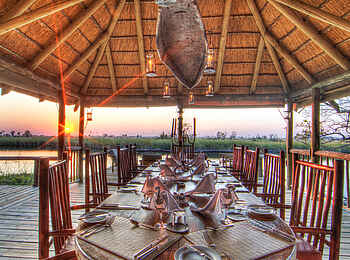 Camp Xakanaxa: Dinning