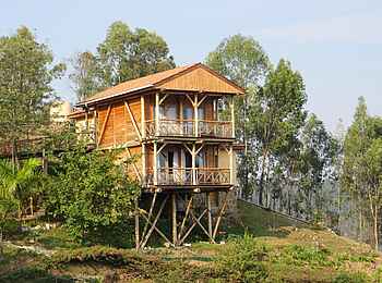 Cormoran Lodge: Ausblick von Balkon